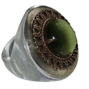 Melanie Lynn Ring Acrylic California Designer